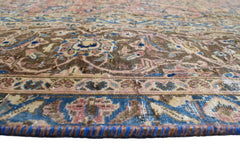 DISTRESSED Vintage Persian Rug, 282 x 381 cm
