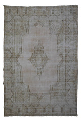DISTRESSED Vintage Persian Rug, 280 x 363 cm