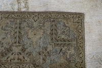 DISTRESSED Vintage Persian Rug, 280 x 363 cm