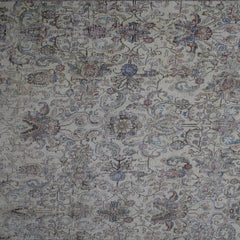 DISTRESSED Hand Knotted Vintage Persian Rug, 285 x 348 cm (Clearance)