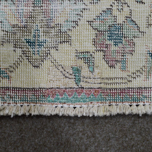 DISTRESSED Hand Knotted Vintage Persian Rug, 292 x 378 cm (Clearance)