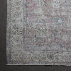 DISTRESSED Hand Knotted Vintage Persian Rug, 292 x 378 cm (Clearance)