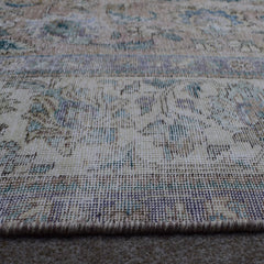 DISTRESSED Hand Knotted Vintage Persian Rug, 292 x 378 cm (Clearance)