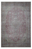 DISTRESSED Hand Knotted Vintage Persian Rug, 235 x 324 cm (Clearance)
