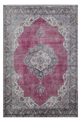 DISTRESSED Hand Knotted Vintage Persian Rug, 192 x 290 cm (Clearance)