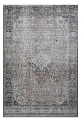 DISTRESSED Hand Knotted Vintage Persian Rug, 205 x 268 cm (Clearance)