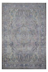 DISTRESSED Hand Knotted Vintage Persian Rug, 236 x 330 cm (Clearance)