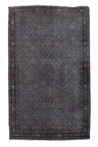 OVERDYED Vintage Persian Rug, 185 x 275 cm
