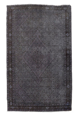 OVERDYED Vintage Persian Rug, 185 x 275 cm