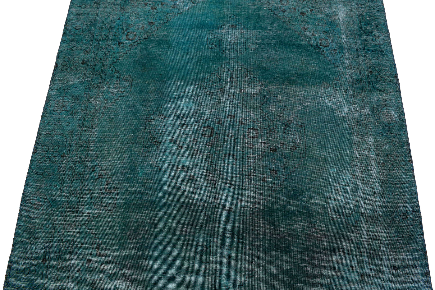 Vintage Overdyed Persian Rug – Marine Drift