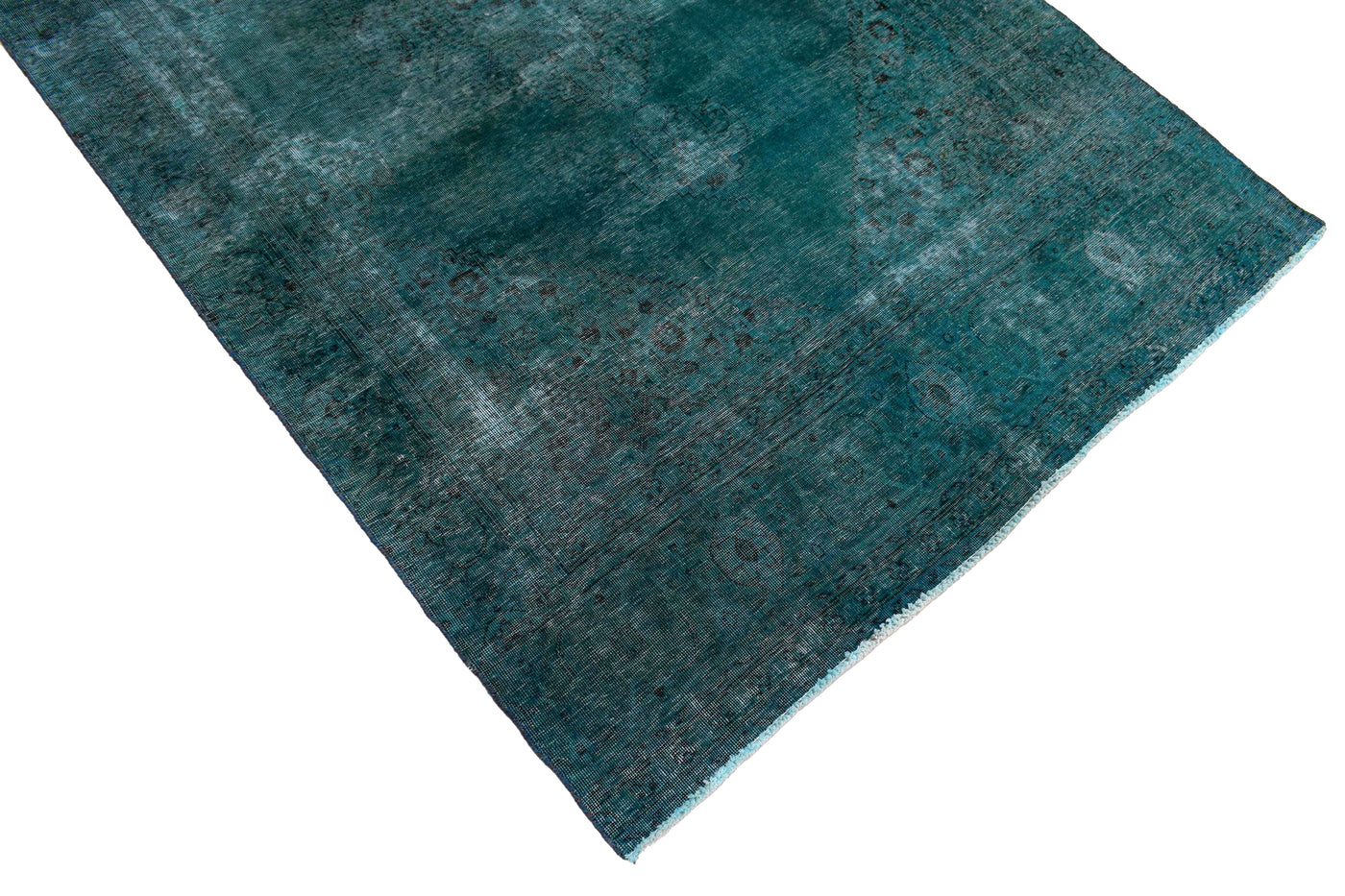 Vintage Overdyed Persian Rug – Marine Drift