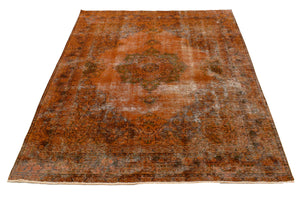 OVERDYED Vintage Persian Rug, 227 x 310 cm