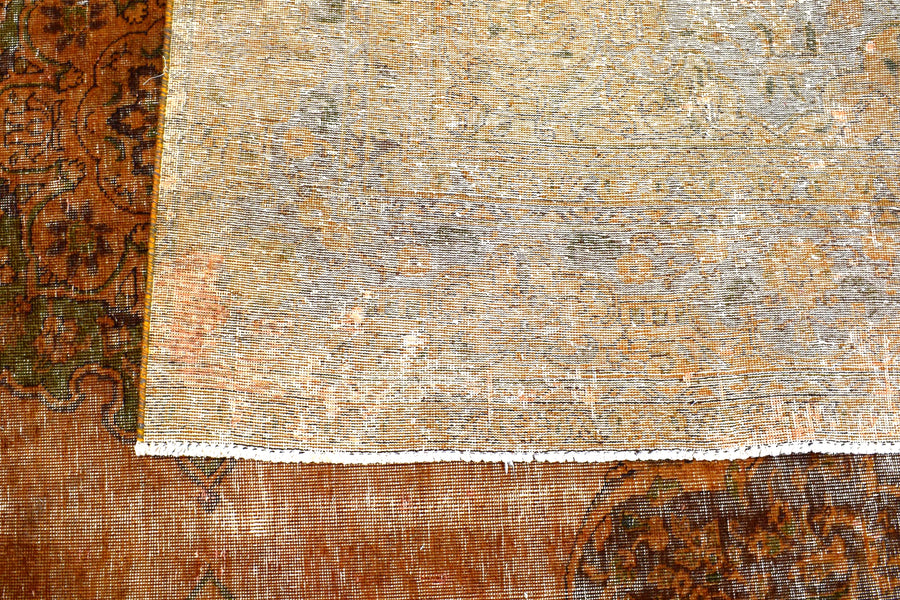 OVERDYED Vintage Persian Rug, 227 x 310 cm