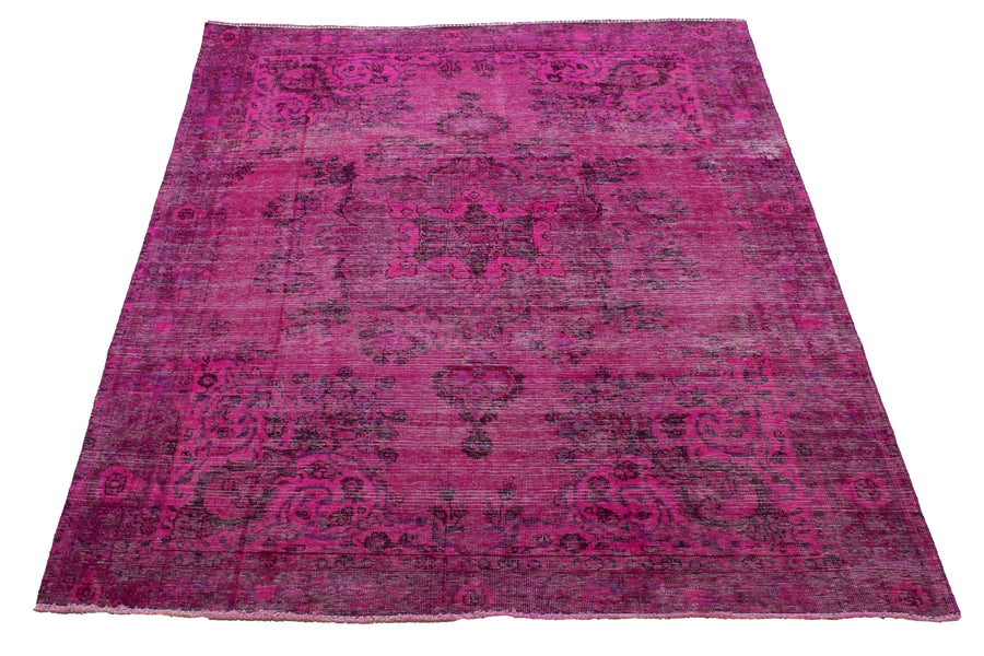 OVERDYED Vintage Persian Rug, 192 x 262 cm