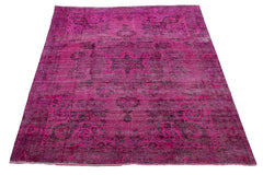 OVERDYED Vintage Persian Rug, 192 x 262 cm