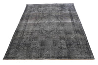 Vintage Overdyed Persian Rug – Midnight Mist