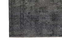 Vintage Overdyed Persian Rug – Midnight Mist