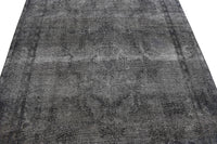 Vintage Overdyed Persian Rug – Midnight Mist