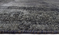 Vintage Overdyed Persian Rug – Midnight Mist