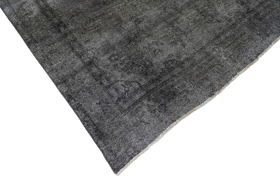 Vintage Overdyed Persian Rug – Midnight Mist