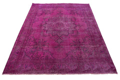 OVERDYED Vintage Persian Rug, 287 x 375 cm