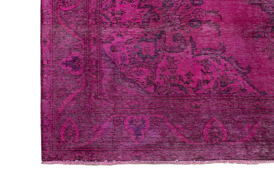 OVERDYED Vintage Persian Rug, 287 x 375 cm