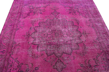 OVERDYED Vintage Persian Rug, 287 x 375 cm