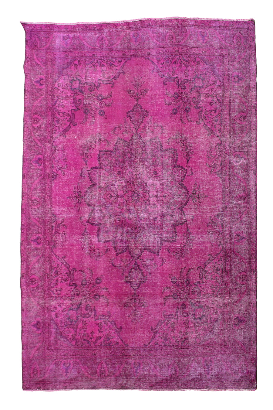 OVERDYED Vintage Persian Rug, 287 x 375 cm