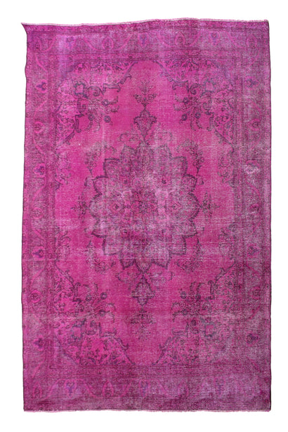 OVERDYED Vintage Persian Rug, 287 x 375 cm