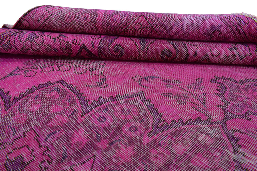 OVERDYED Vintage Persian Rug, 287 x 375 cm