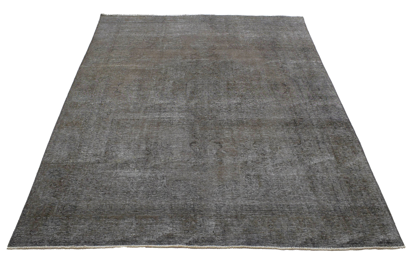 Vintage Overdyed Persian Rug – Wheat Relic