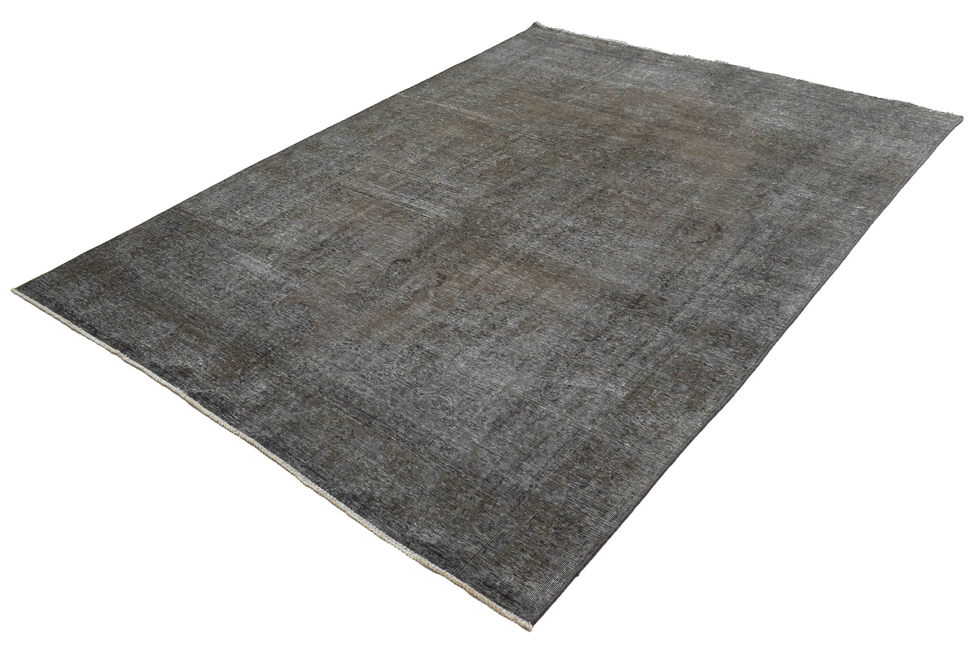 Vintage Overdyed Persian Rug – Wheat Relic