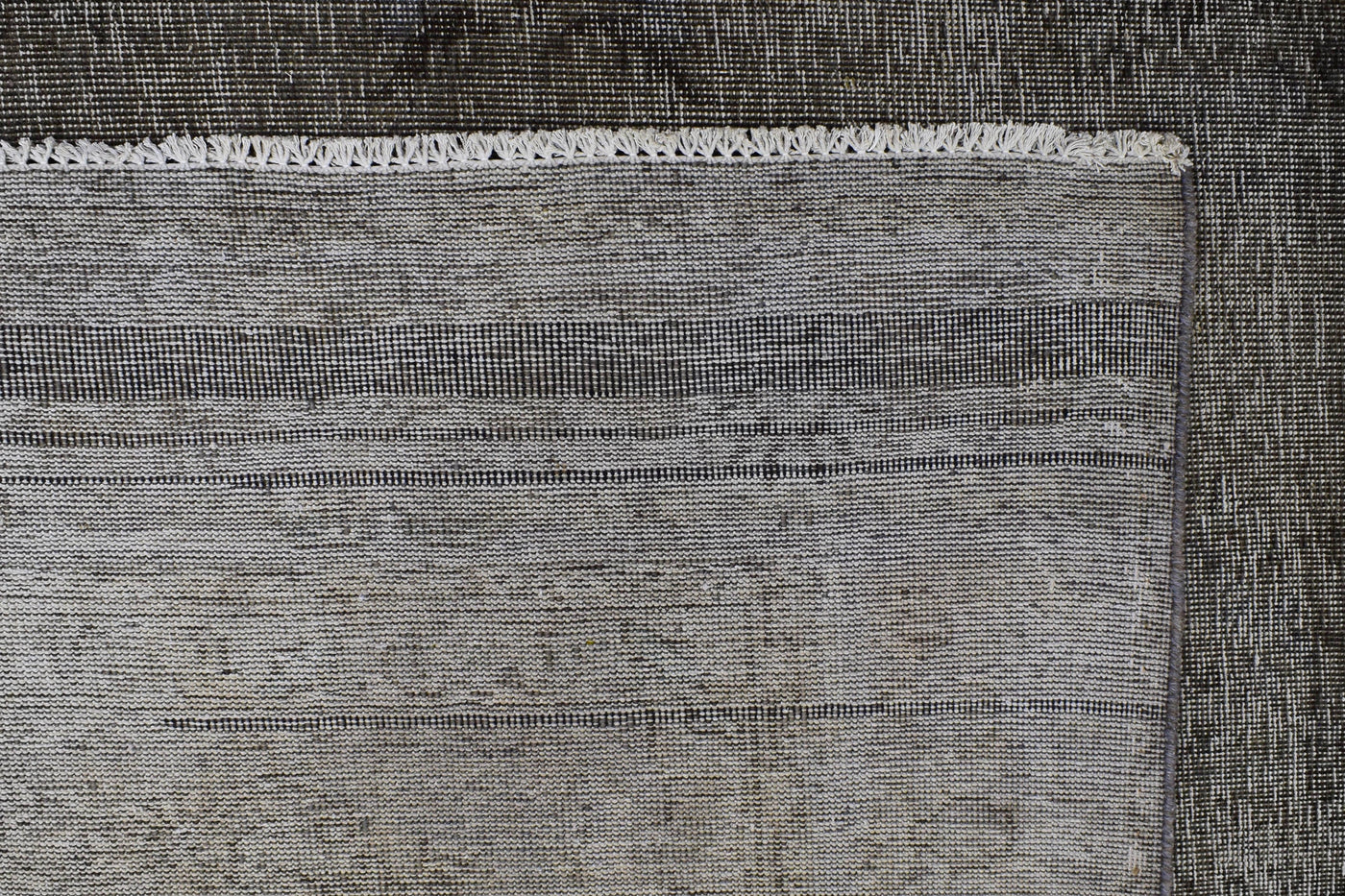 Vintage Overdyed Persian Rug – Wheat Relic