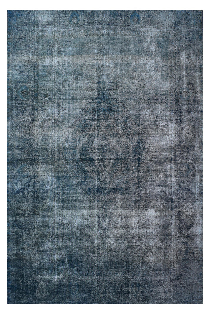 OVERDYED Hand Knotted Vintage Persian Rug, 290 x 375 cm (Clearance)