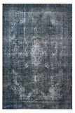 OVERDYED Hand Knotted Vintage Persian Rug, 275 x 360 cm